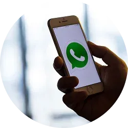 Contact us on WhatsApp